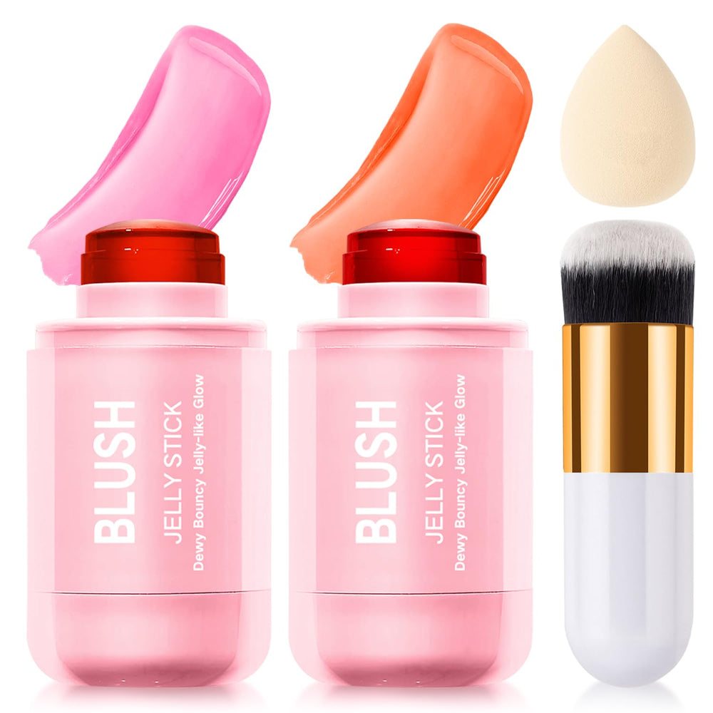 Topcent jelly blush contour stick packaging for on-the-go touch-ups.