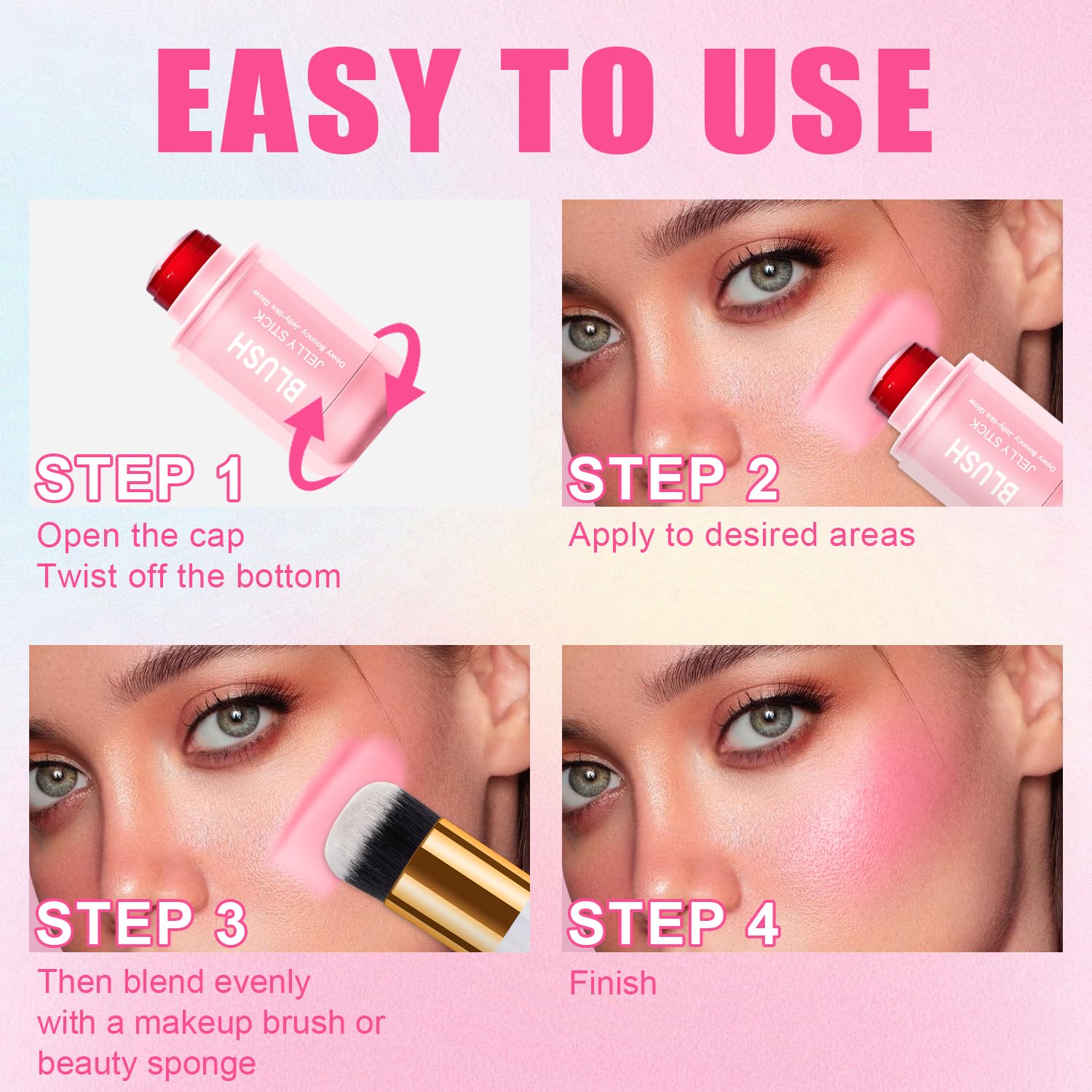 Topcent Jelly Blush Stick gift ready packaging idea