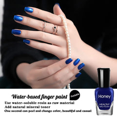 Tophany easy-peel-off nail polish for quick, mess-free removal.