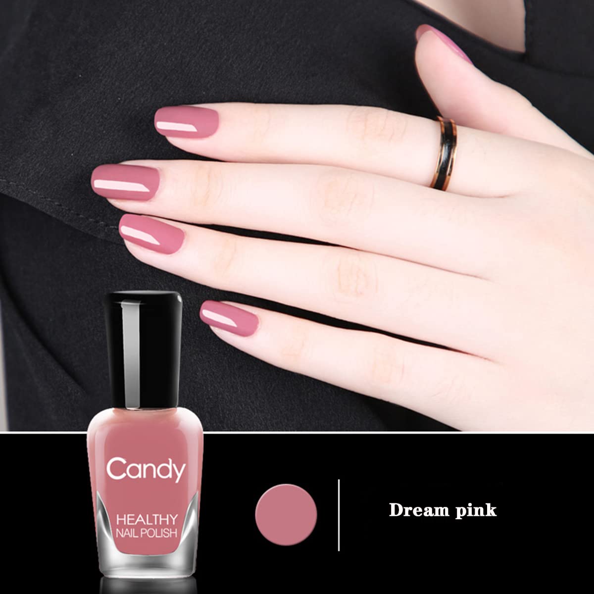 Tophany fast-drying polish dries in around 80 seconds for quick touch-ups