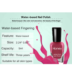 Tophany non-toxic, odor-free polish with a safe, skin-friendly formula.