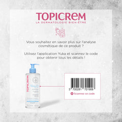 Gentle cleanser for baby's hair and skin in 500ml bottle