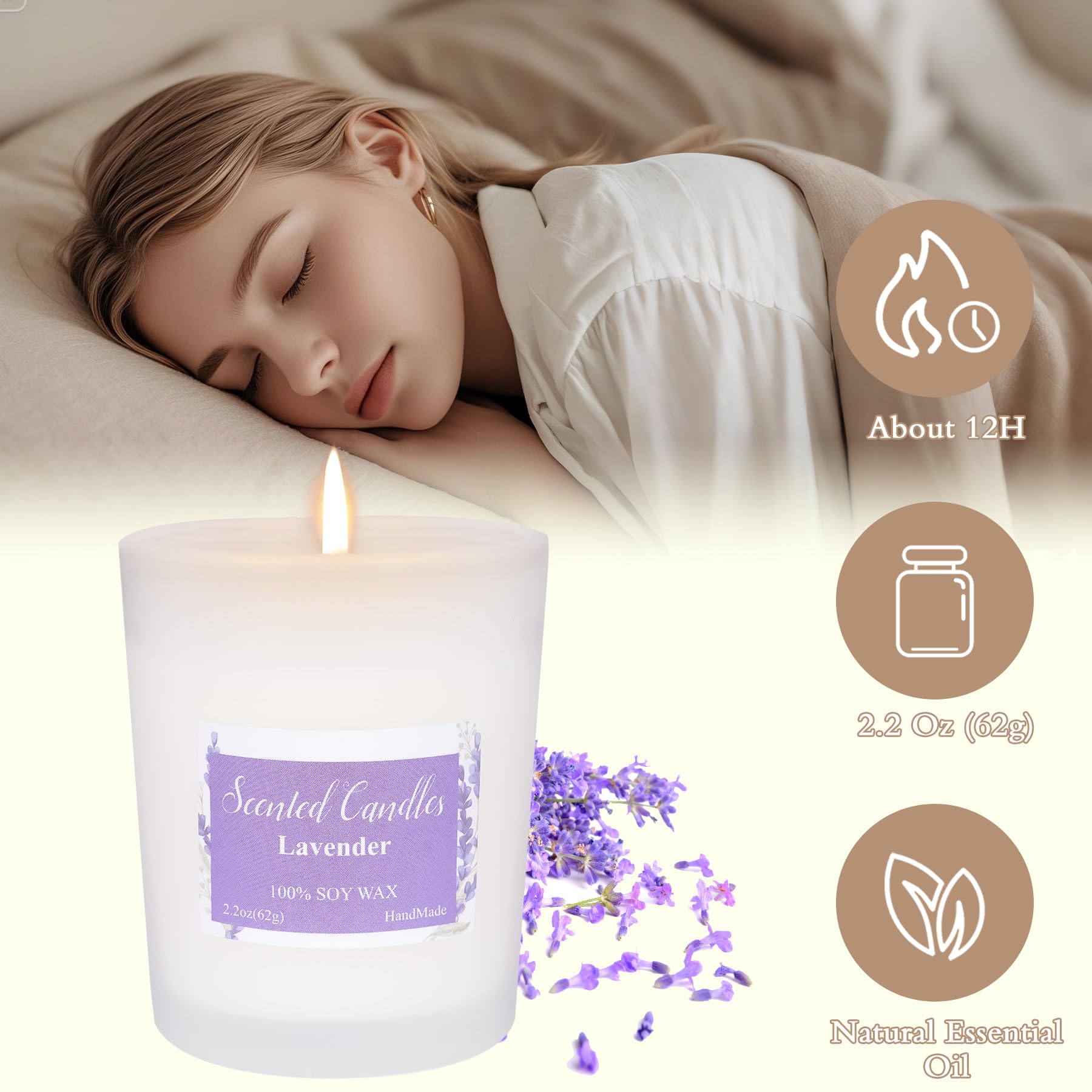 Toptime Candles cinnamon candle jar adds warm spice and mood lift.