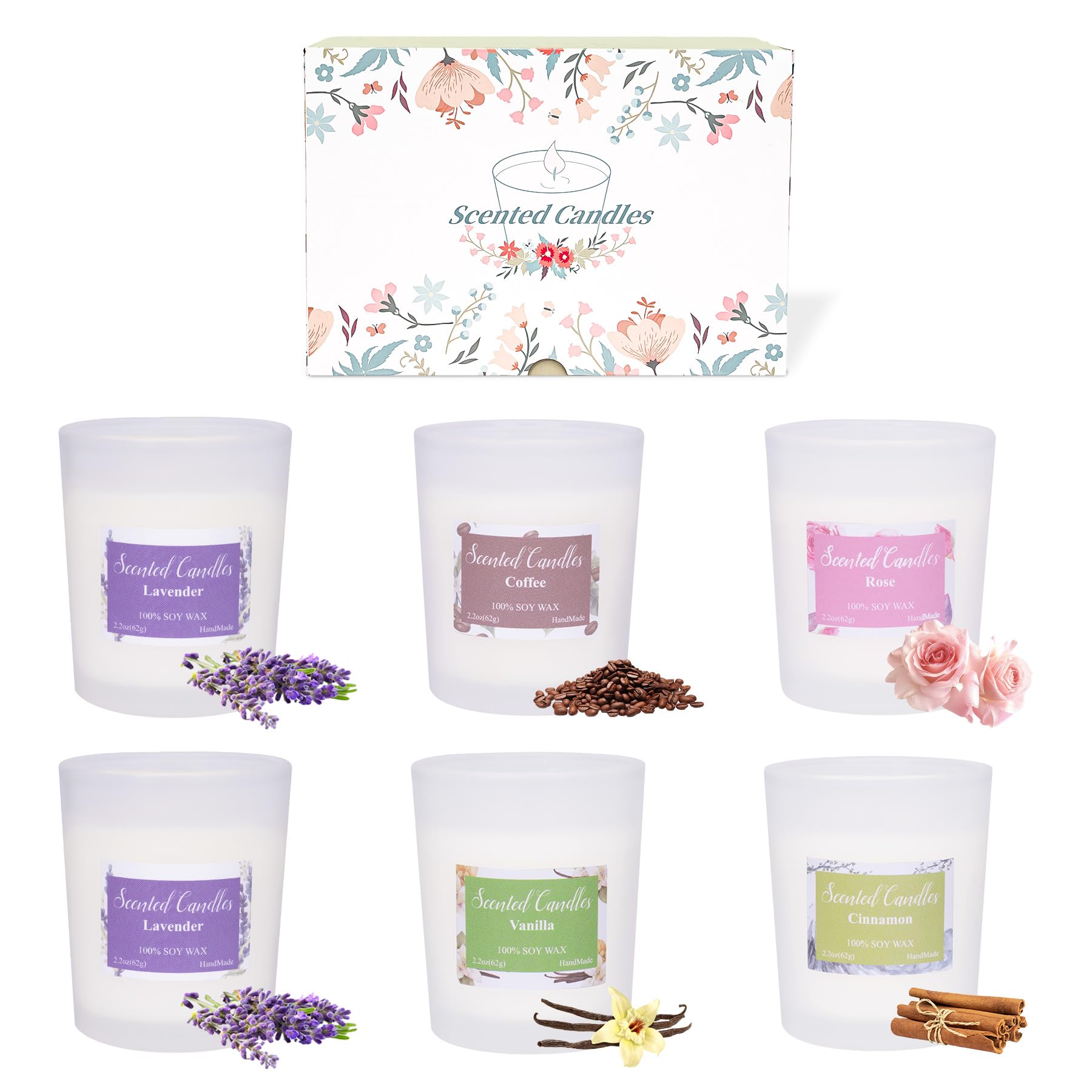 Toptime Candles rose candle jar offers romantic ambience and long-lasting fragrance.