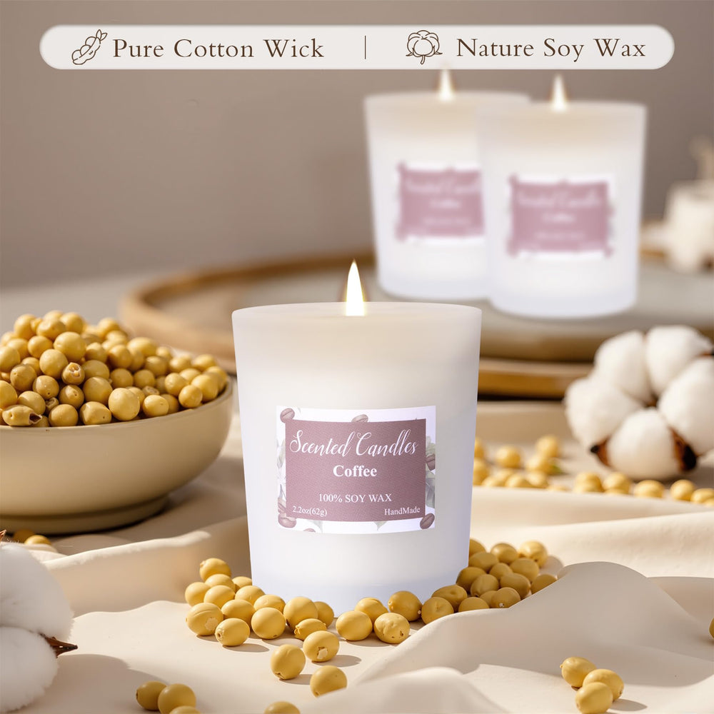 Toptime Candles vanilla candle jar delivers comforting warmth for relaxation.