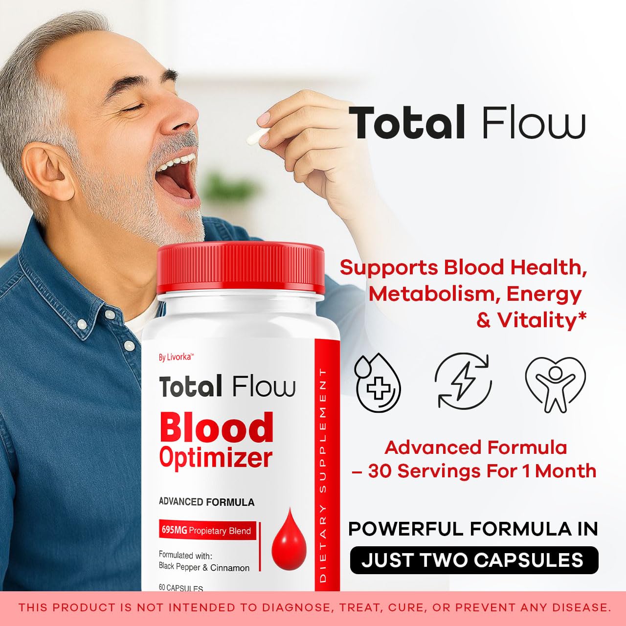 Total Flow Capsules 2-pack back view
