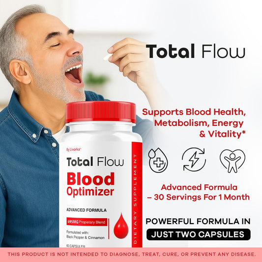 Total Flow Capsules 2-pack back view