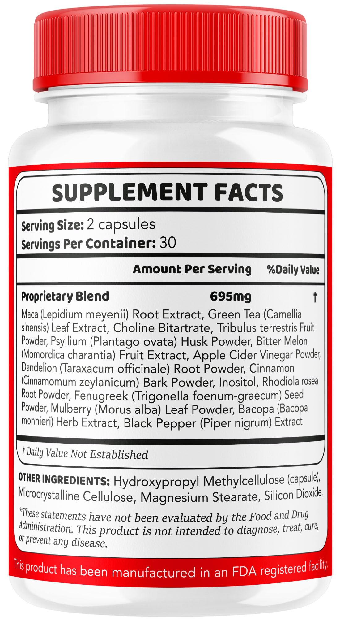 Dosage instructions for Total Flow Capsules