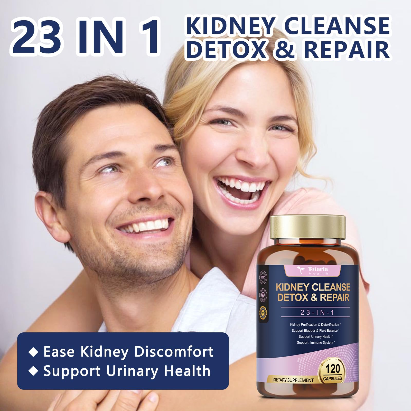 Bottle containing 120 vegan pills (60 days supply)