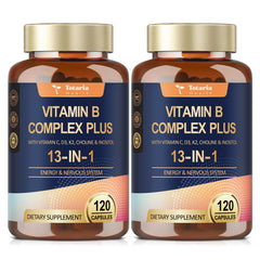 Packaging for Totaria 13-in-1 Vitamin B Complex Plus