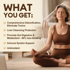 Totaria 2000MG Detox Binder bottle close-up