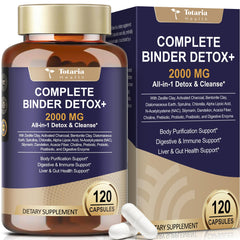 Totaria 2000MG Detox Binder packaging front