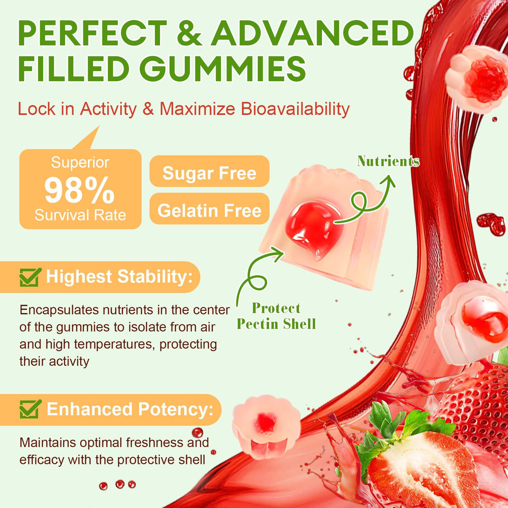 Digestive enzymes and ingredients in Totaria gummies