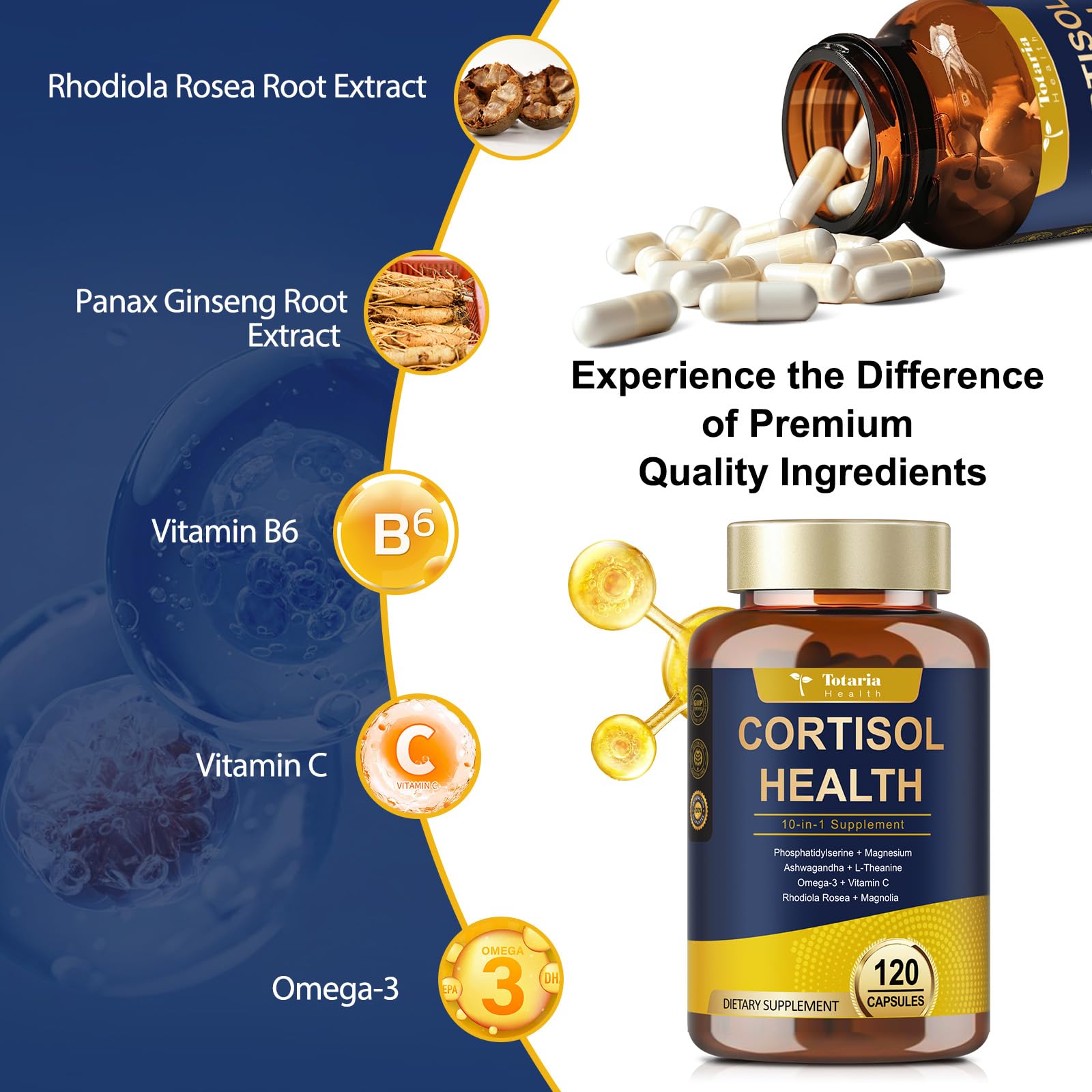 Magnesium Glycinate and Omega-3 ingredients