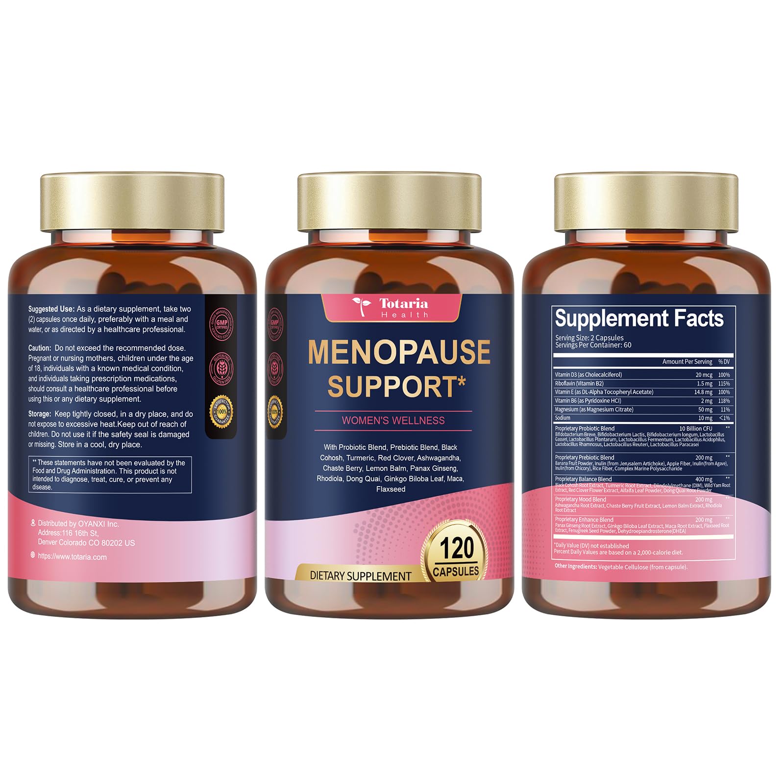 Lifestyle image of Totaria Complete Menopause Supplements