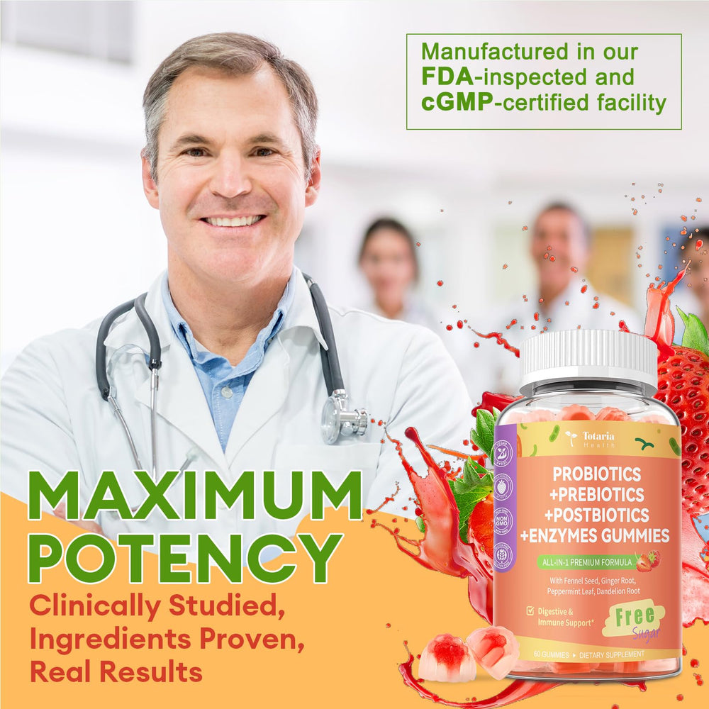 Peppermint and ginger for digestion in Totaria gummies