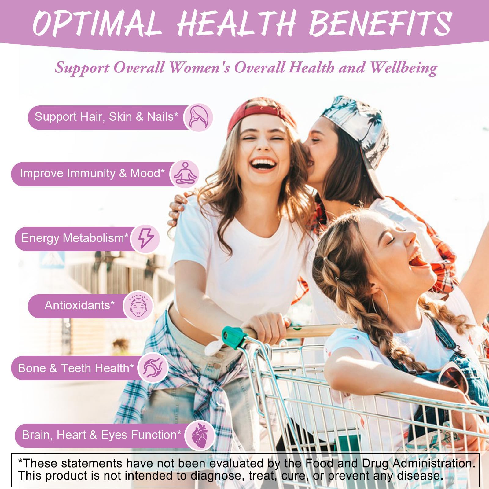 Gummies showing vegan and gluten-free indicators