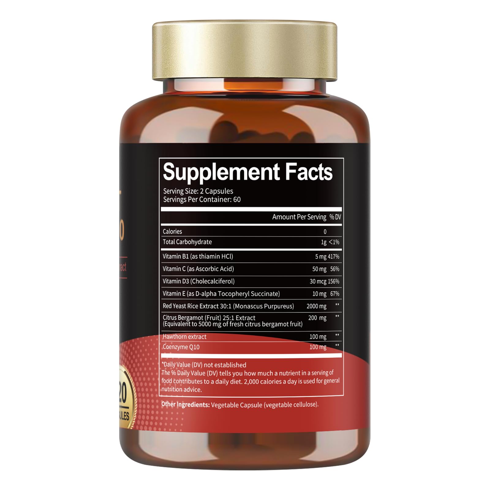 Third-party testing seal on Totaria product