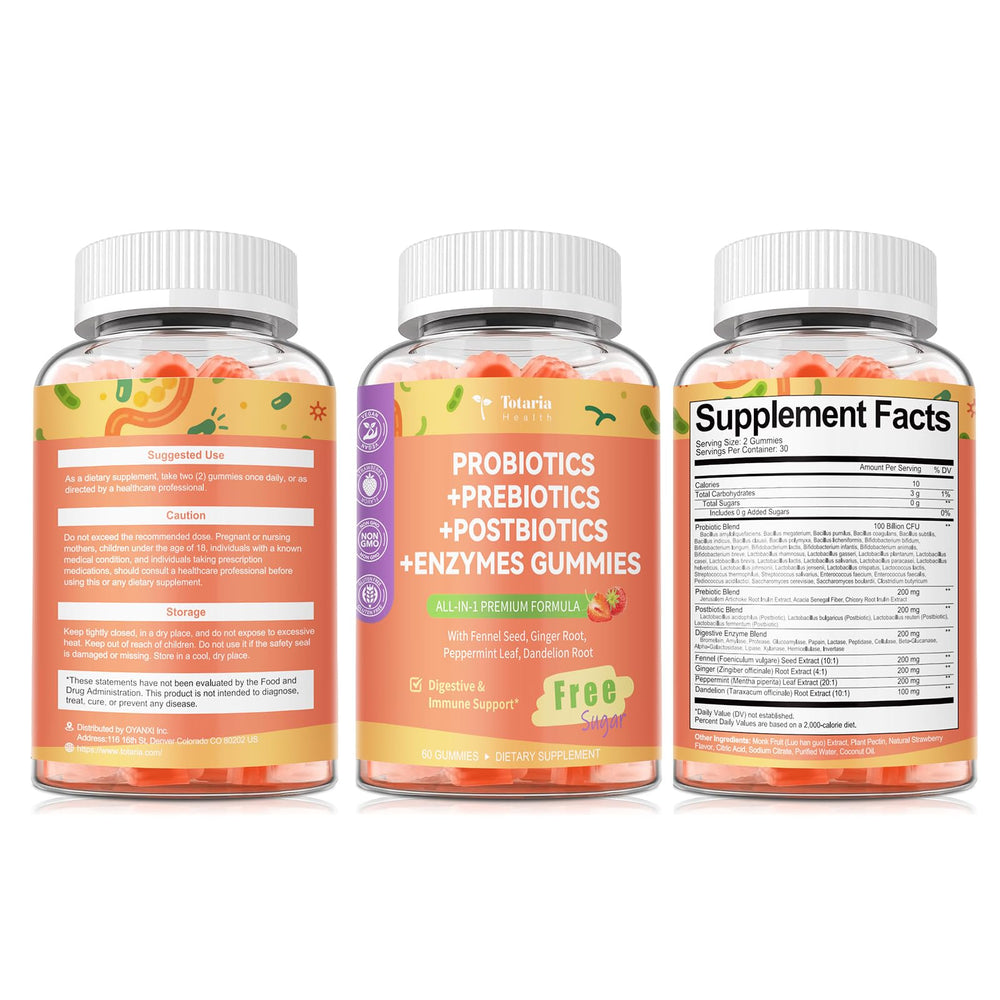 Gluten-free, vegan gummy manufactured in a cGMP-certified facility