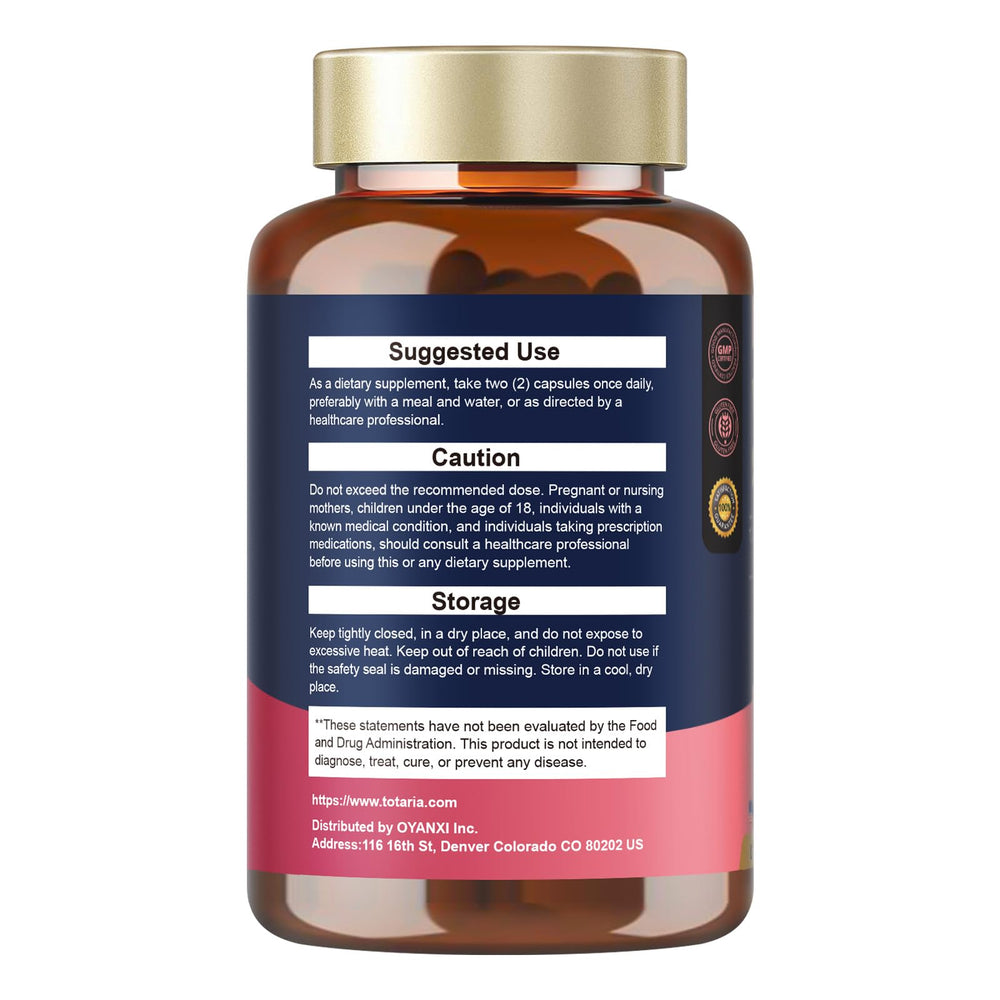 Totaria Probiotics for Women packaging showing two-month supply