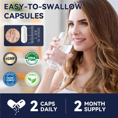 Dosing: two capsules daily illustration