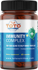 TotoNutrition Immunity Support Booster bottle with capsules