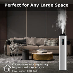 Touch and Tuya Smart app control diffuser