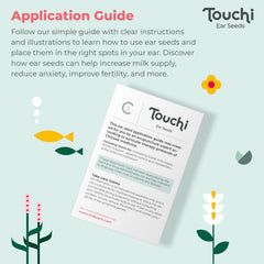 Ear seeds and fertility/satiety/metabolism charts in Touchi kit