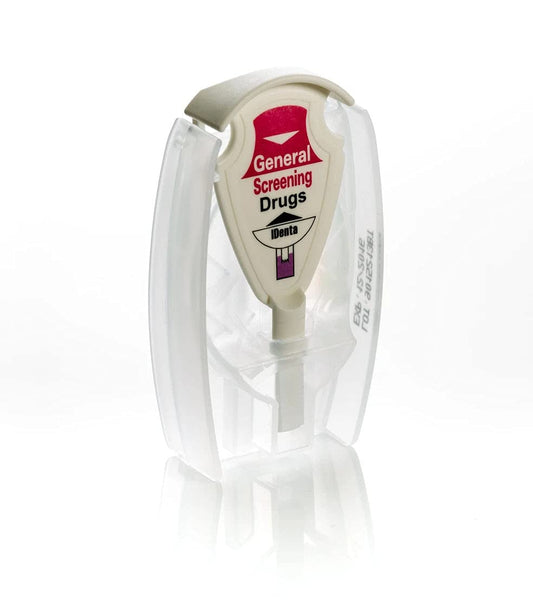 Front view of Touch&Know Drug Test Kit in packaging