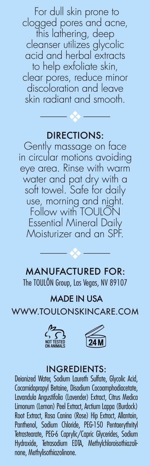 TOULON skincare kit box showing a cohesive set and packaging