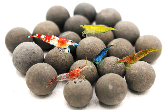 Regular 1 cm tourmaline mineral balls for freshwater aquariums