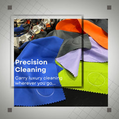 Cloth being used on smartphone and tablet screens
