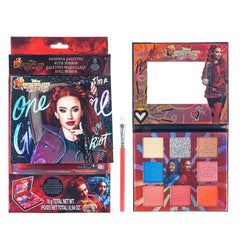 Townley Girl Descendants Rise of Red palette with eight shimmering shades for playful looks.