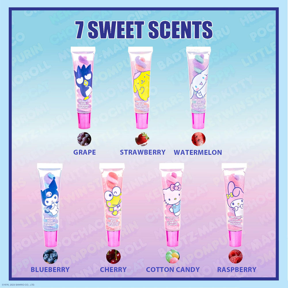 Townley Girl Hello Kitty gloss features plant-based formula for gentle moisturizing