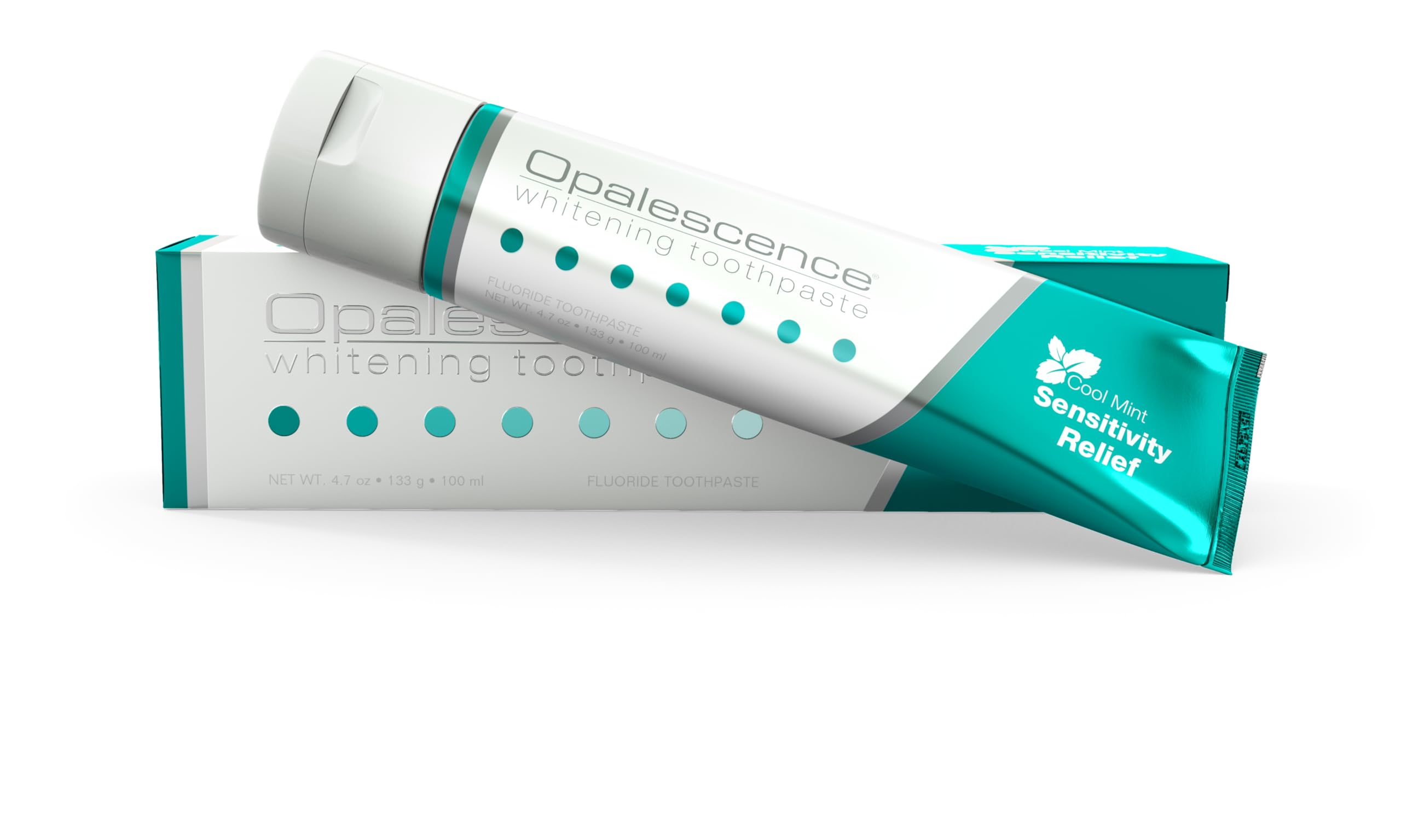 Opalescence Whitening Toothpaste for Sensitive Teeth packaging and tube
