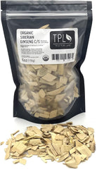 Front view of True Pure Labs Organic Siberian Ginseng Eleuthero Root Dried C/S 6oz