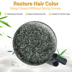Applying TPTAL Gray Reverse Bar directly to scalp during routine.