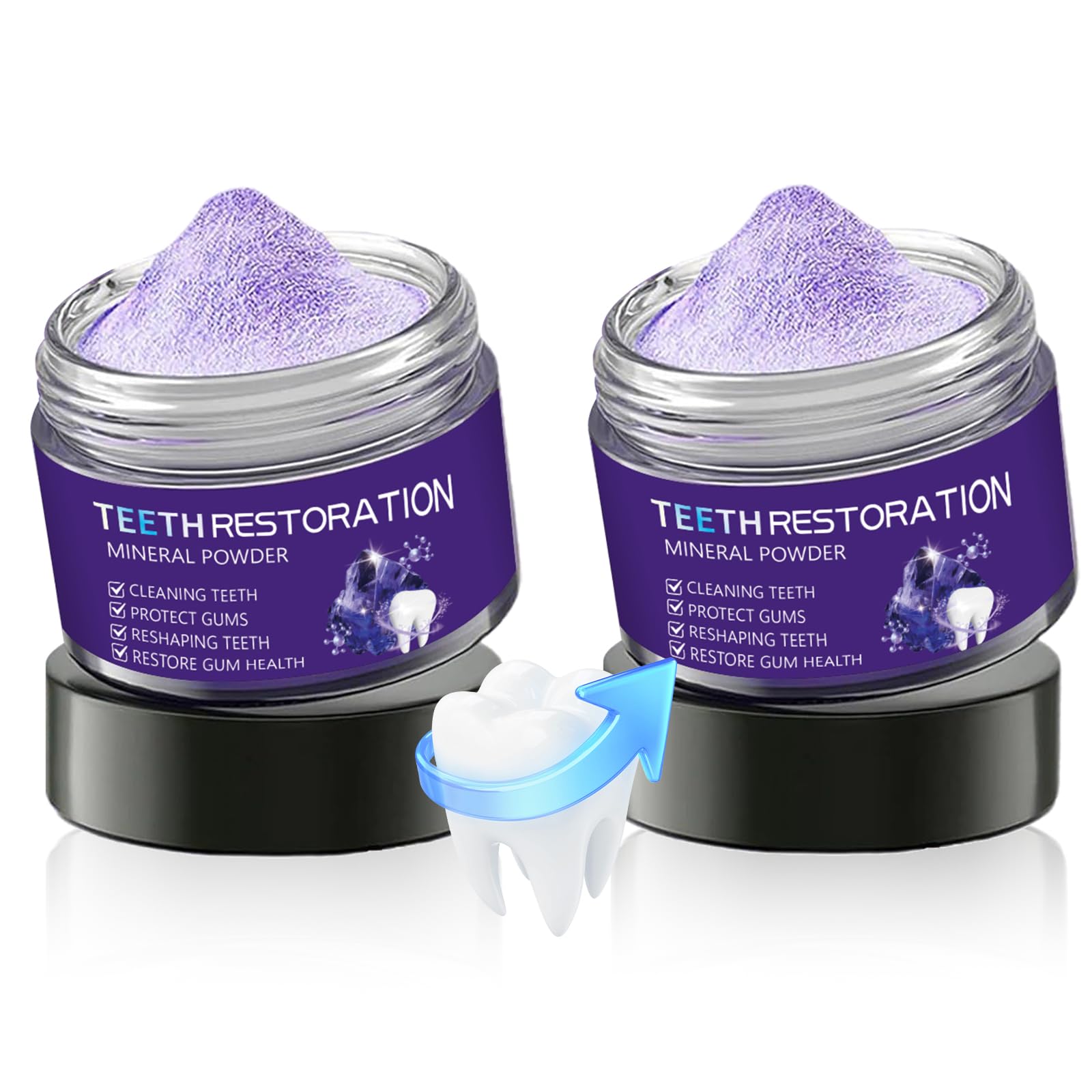 Box and jar of Tpyag Teeth Restoration Mineral Powder