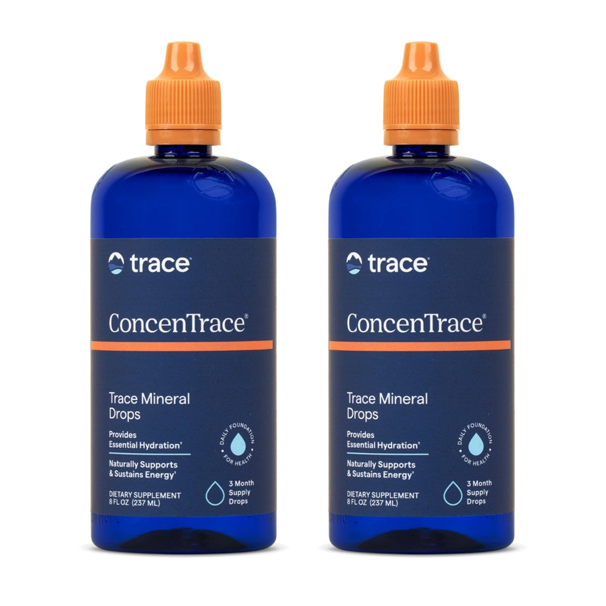 ConcenTrace Trace Mineral Drops bottle and label