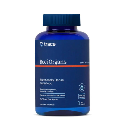 Trace Minerals Beef Organs product on white background