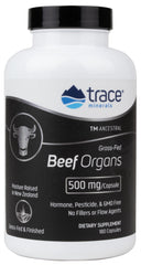 Beef heart component in Trace Minerals Beef Organs