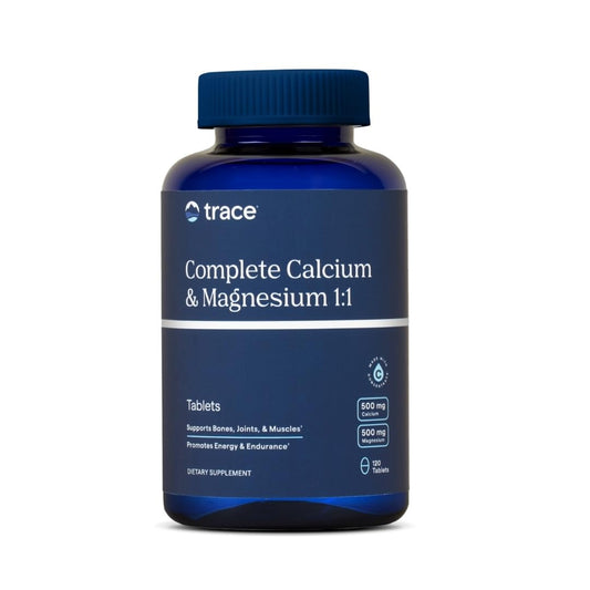 Trace Minerals Complete Calcium & Magnesium 1:1 bottle front view