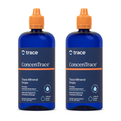 Trace Minerals ConcenTrace bottle with pour spout for easy hydration and daily remineralization.