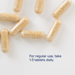 Gluten-free and vegan supplement claim on label