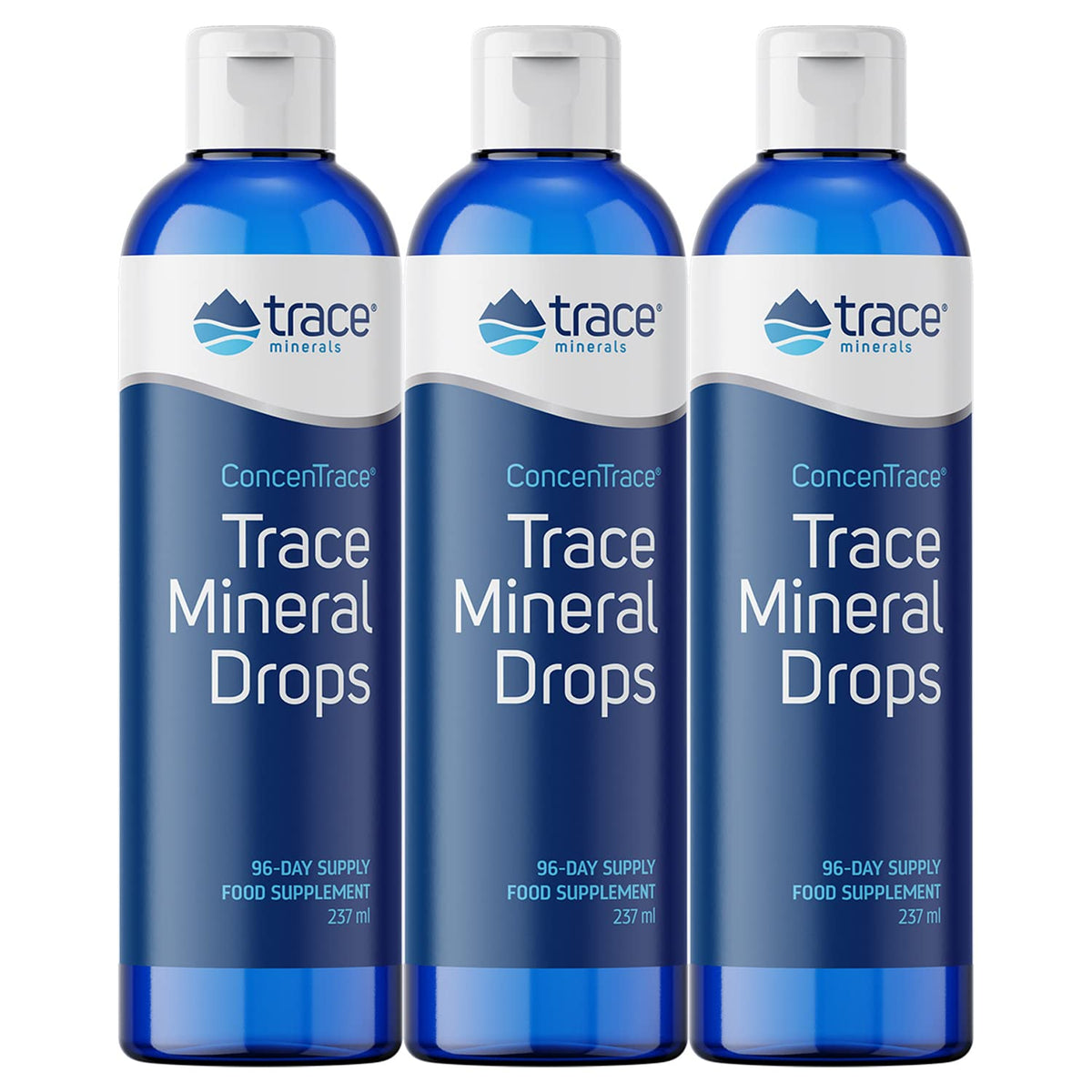 Bottle of Trace Minerals ConcenTrace Trace Mineral Drops