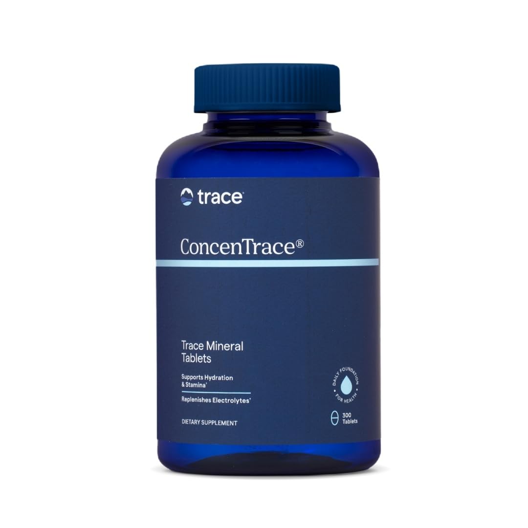 Trace Minerals ConcenTrace tablets bottle