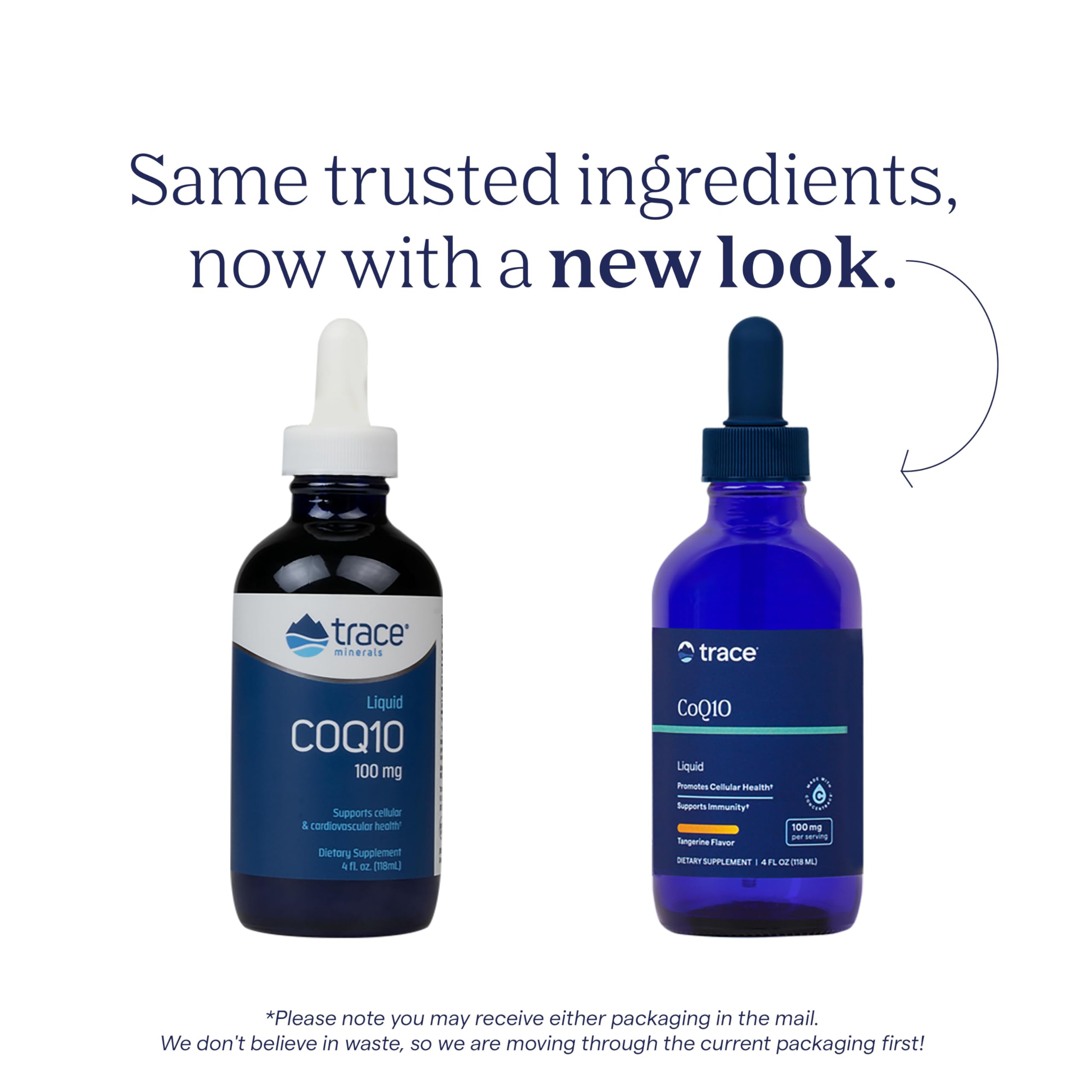Serving suggestion with measuring scoop for Trace Minerals CoQ10