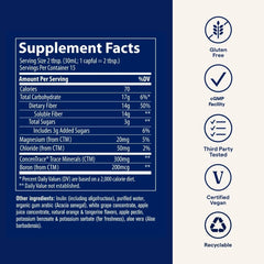 Orange Tangerine flavor illustration for Trace Minerals Fiber 14g