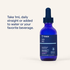 Vegan, gluten-free, unflavored Trace Minerals Ionic B12 liquid
