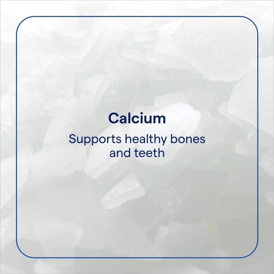 ConcenTrace minerals and calcium ingredients label